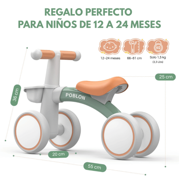 🚲 BICI DE EQUILIBRIO PARA SUS PRIMEROS PASOS🩵