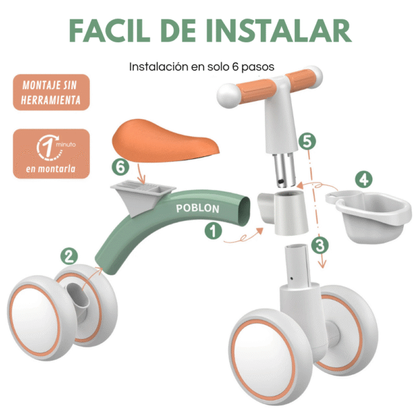 🚲 BICI DE EQUILIBRIO PARA SUS PRIMEROS PASOS🩵